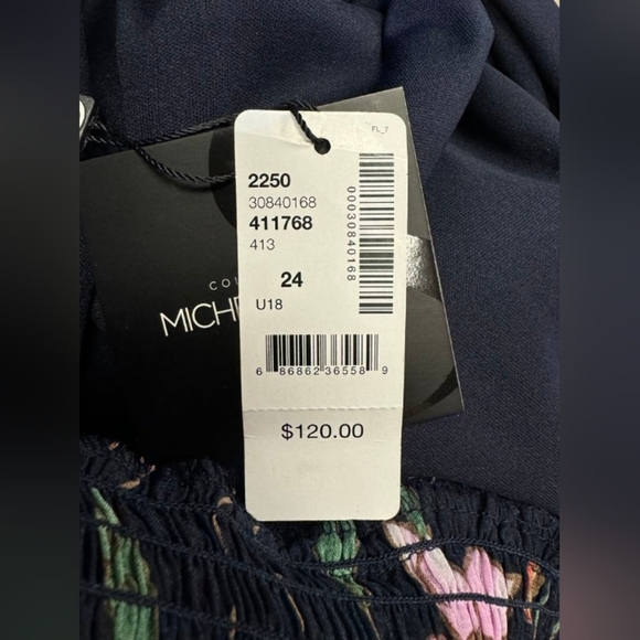 Michel Studio Collection NWT Dress Plus Size 24 Floral - Picture 7 of 9